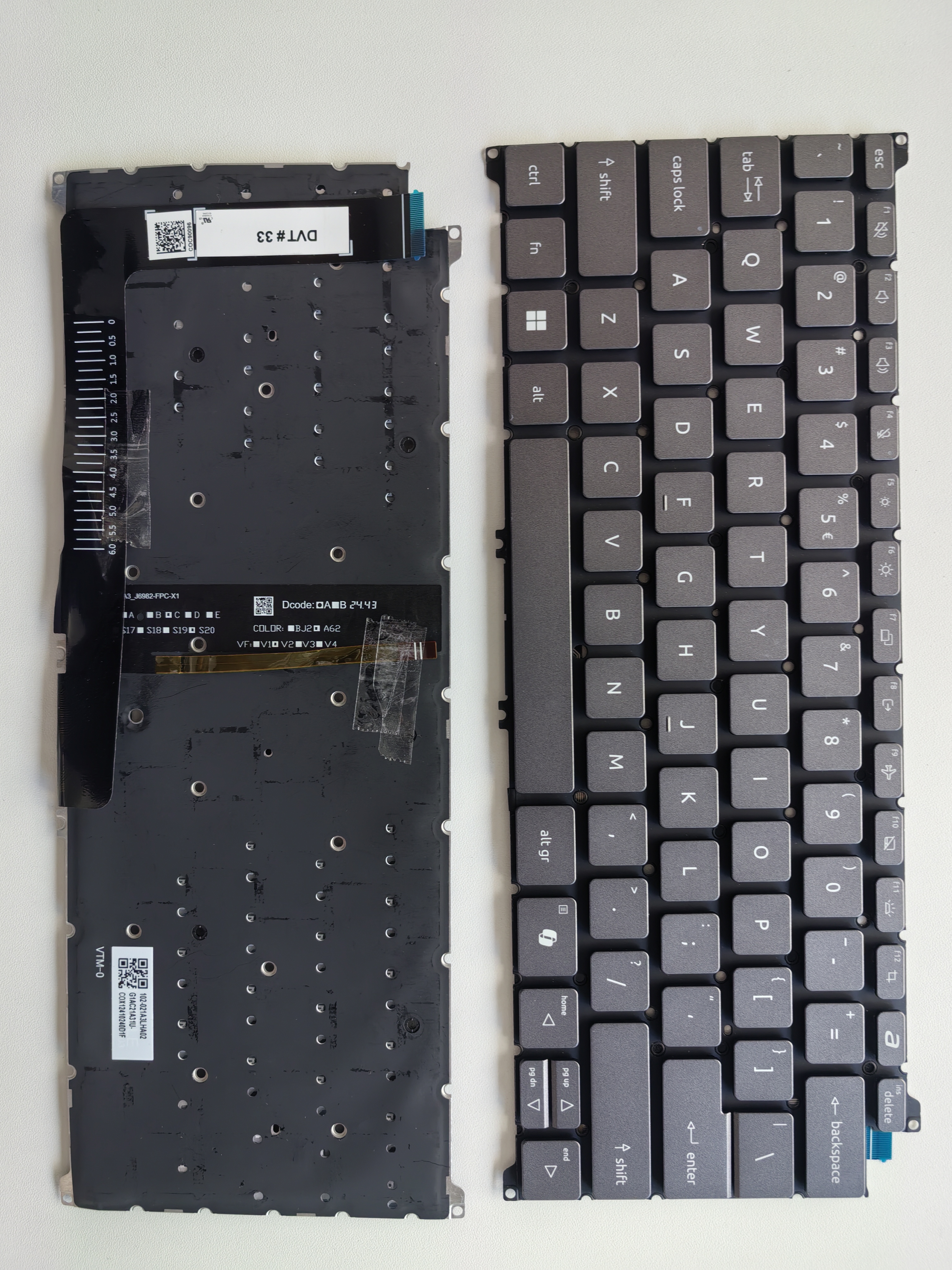 Picture of New Replacement Laptop Keyboard For ACER SFG14-71 AI key Grey Backlit US Layout